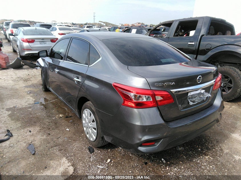 VIN 3N1AB7AP9JY306692 2018 NISSAN SENTRA S