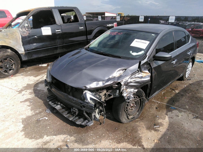VIN 3N1AB7AP9JY306692 2018 NISSAN SENTRA S