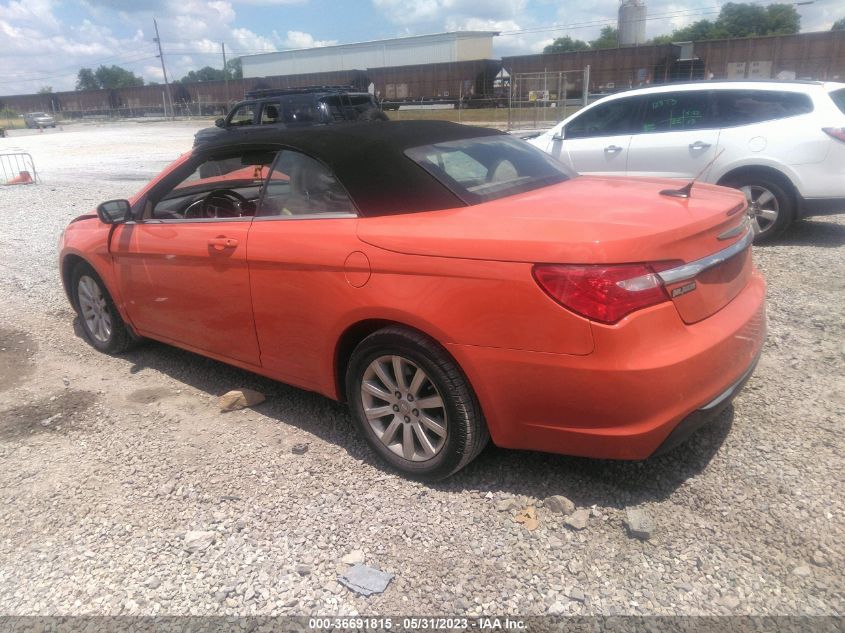 2013 CHRYSLER 200 TOURING - 1C3BCBEB2DN615166