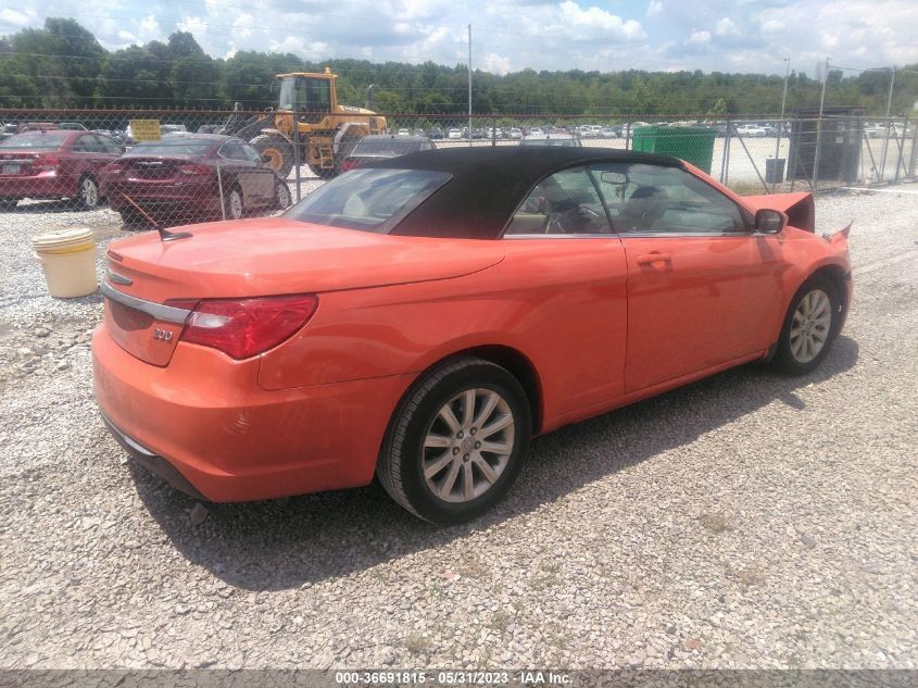 2013 CHRYSLER 200 TOURING - 1C3BCBEB2DN615166