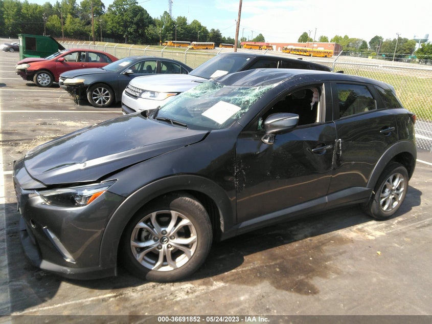 VIN JM1DKDB77L1464334 2020 MAZDA CX-3 SPORT