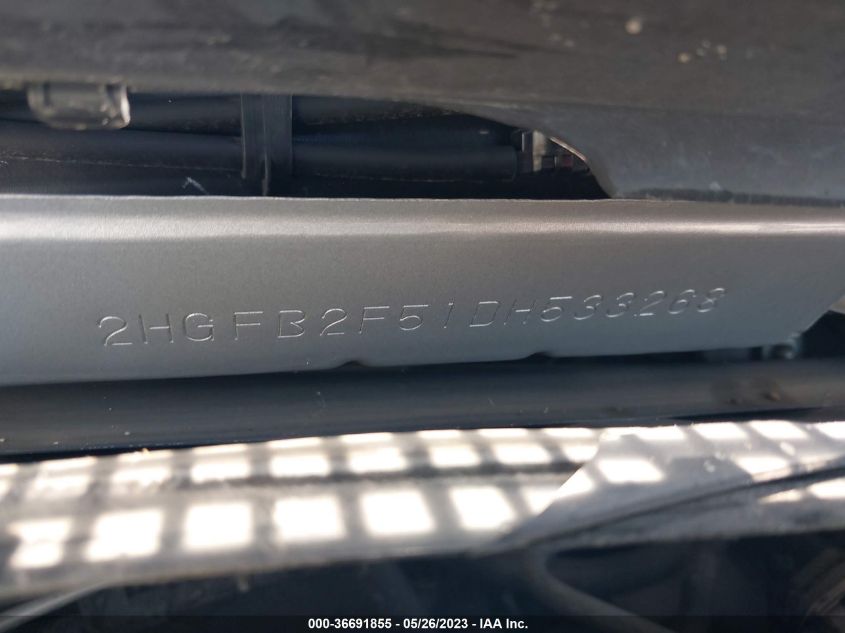 2013 HONDA CIVIC SDN LX - 2HGFB2F51DH533268