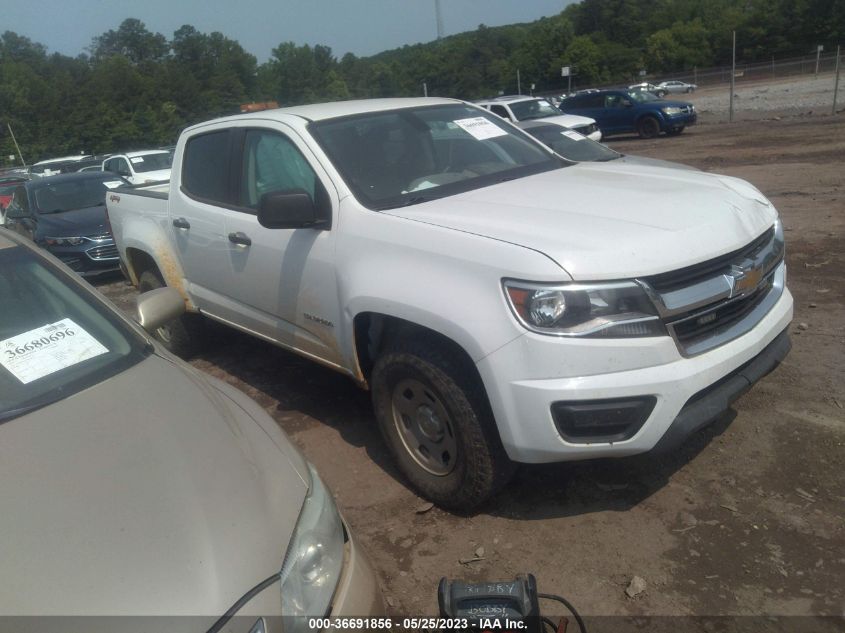 2019 CHEVROLET COLORADO 4WD WORK TRUCK - 1GCGTBEN0K1302830