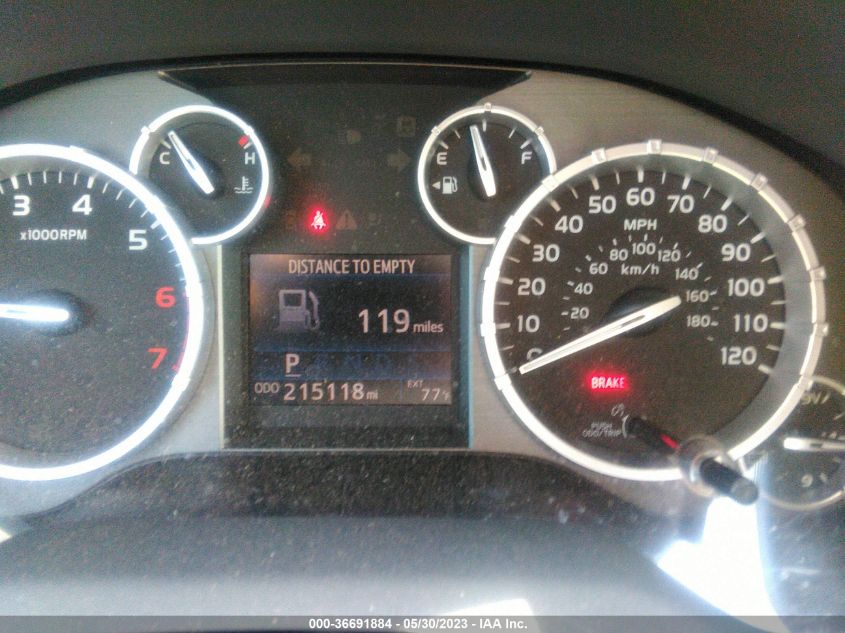 2016 TOYOTA TUNDRA 2WD TRUCK SR5 - 5TFEM5F17GX104512