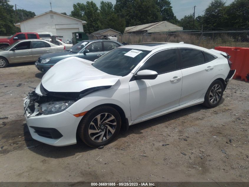 2017 HONDA CIVIC SEDAN EX - 19XFC2F77HE080367