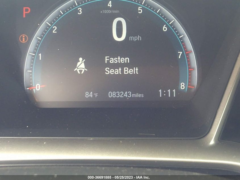2017 HONDA CIVIC SEDAN EX - 19XFC2F77HE080367