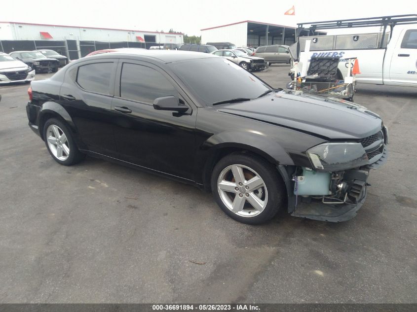 2013 DODGE AVENGER SE - 1C3CDZAB3DN664988
