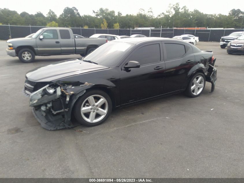 2013 DODGE AVENGER SE - 1C3CDZAB3DN664988