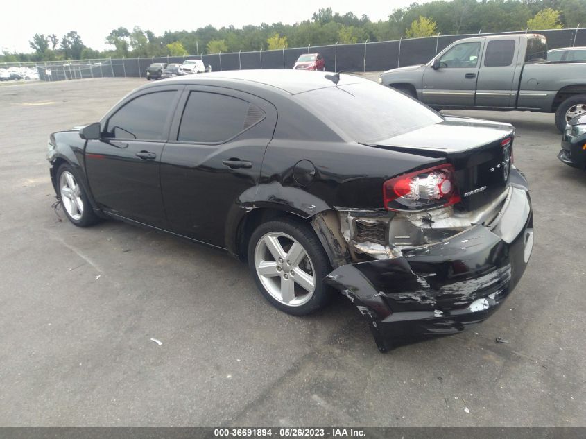 2013 DODGE AVENGER SE - 1C3CDZAB3DN664988