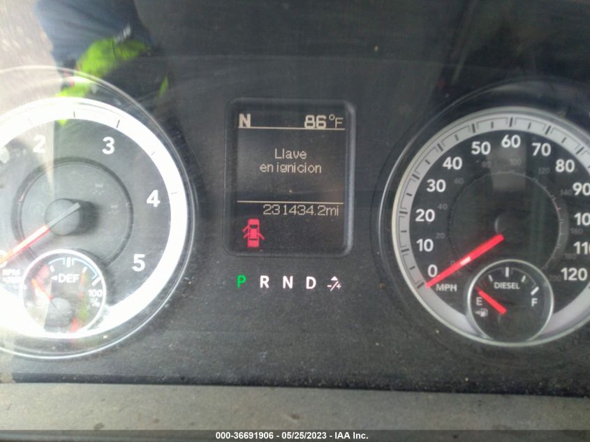 2015 RAM 2500 SLT - 3C6UR5JLXFG529707