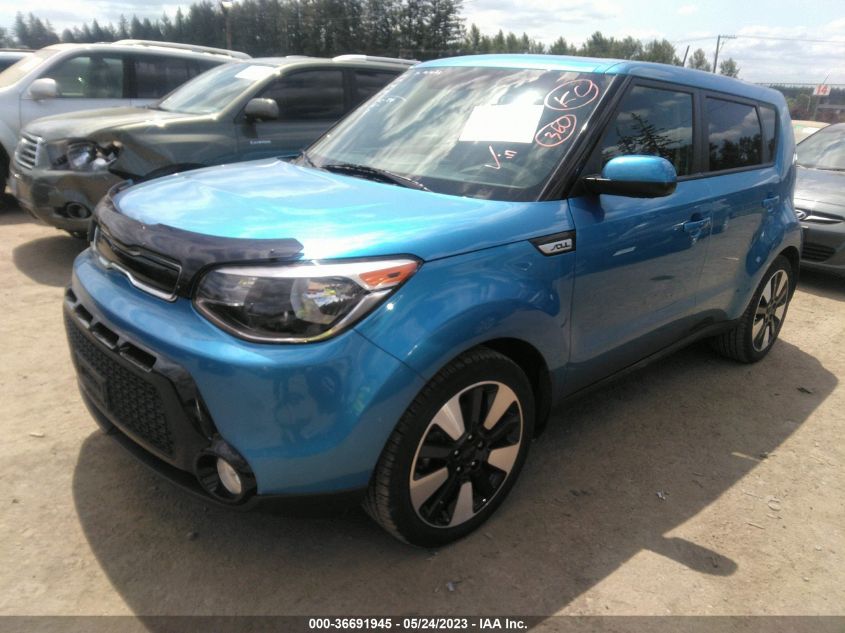 2016 KIA SOUL + - KNDJP3A55G7345246