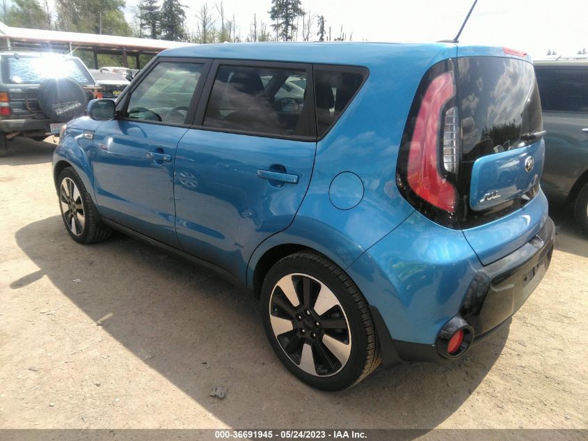 2016 KIA SOUL + - KNDJP3A55G7345246