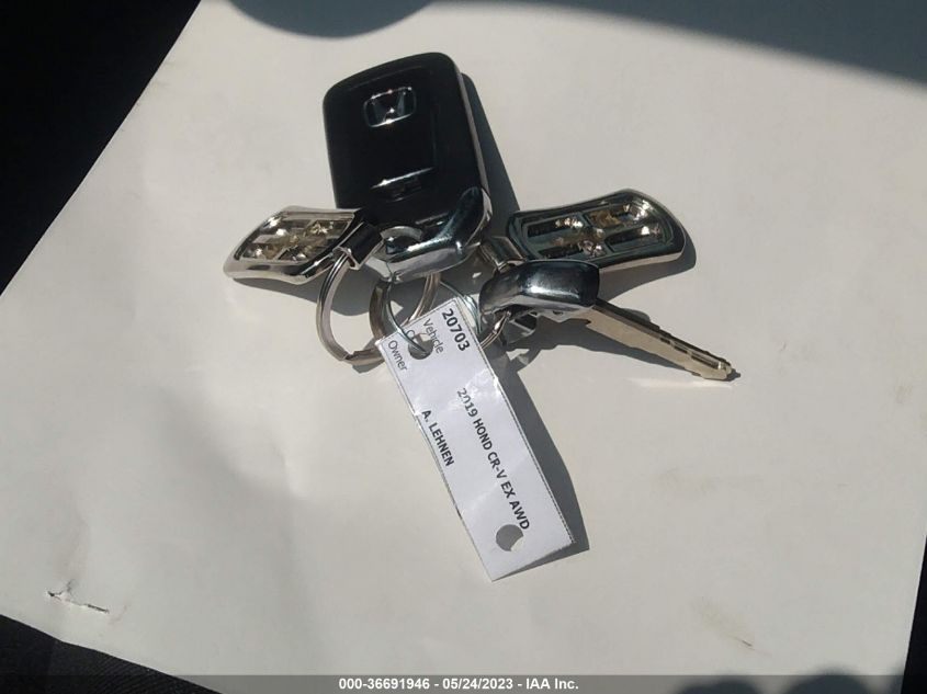 2019 HONDA CR-V EX - 7FARW2H50KE010683