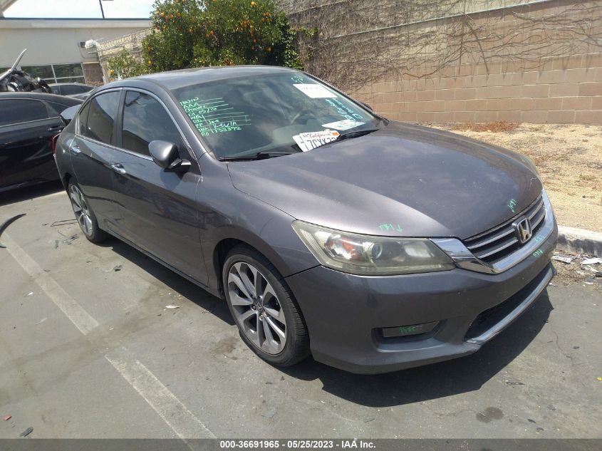 2014 HONDA ACCORD SEDAN SPORT - 1HGCR2F52EA046692