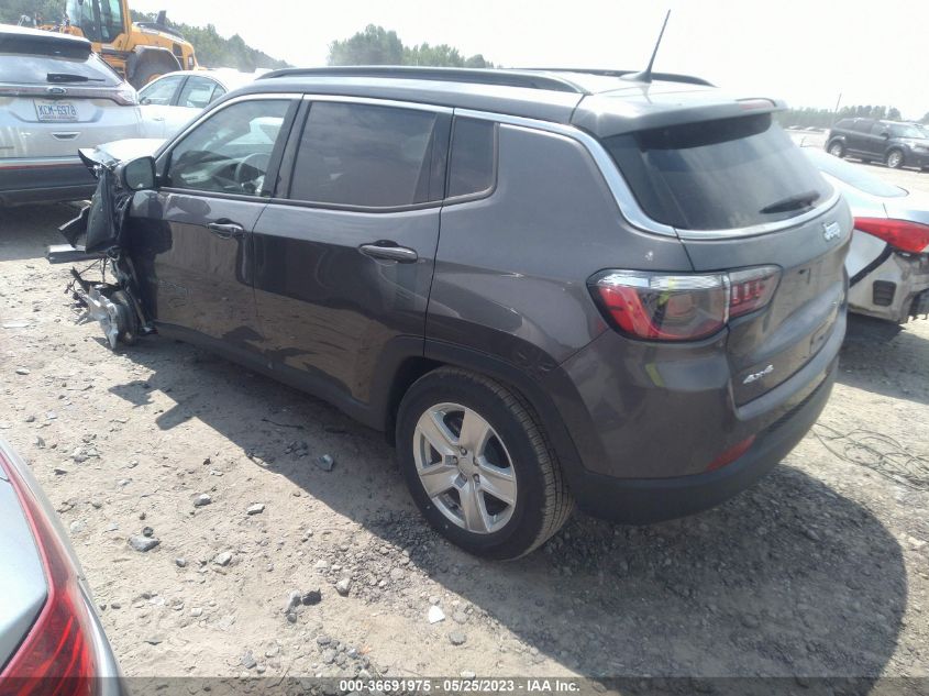 2022 JEEP COMPASS LATITUDE - 3C4NJDBB0NT157935