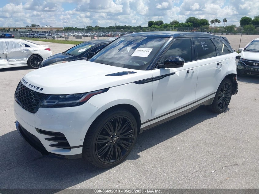 VIN SALYL2EXXKA797990 2019 LAND ROVER RANGE ROVER VELAR R-DYNAMIC SE