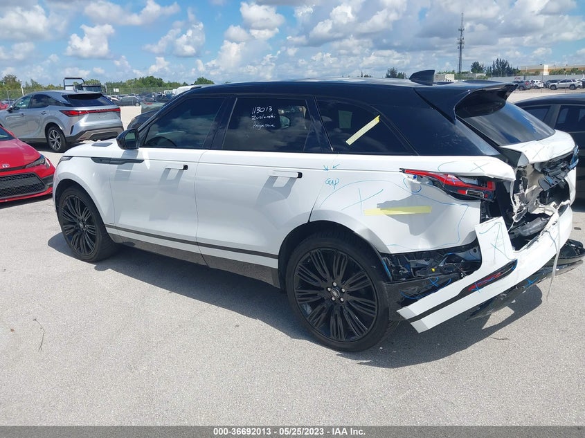 VIN SALYL2EXXKA797990 2019 LAND ROVER RANGE ROVER VELAR R-DYNAMIC SE