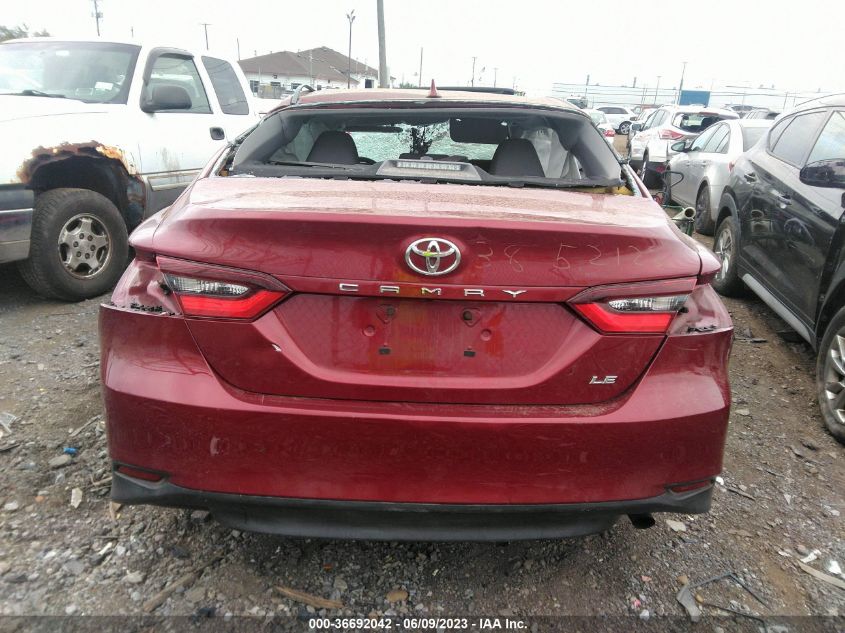 2021 TOYOTA CAMRY LE - 4T1R11AK3MU607014