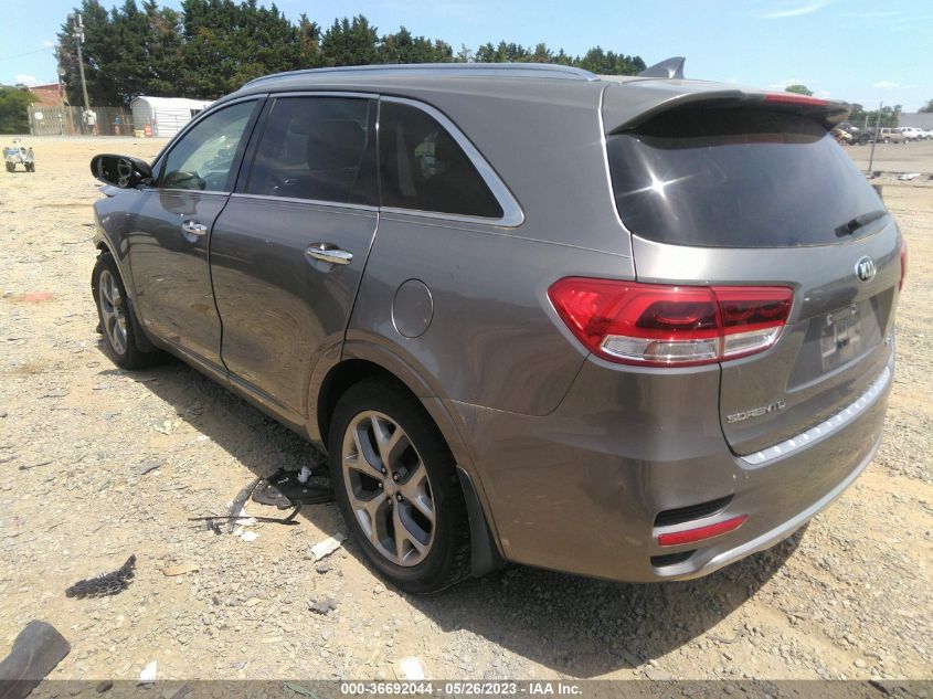 2017 KIA SORENTO SX V6 - 5XYPKDA5XHG255500