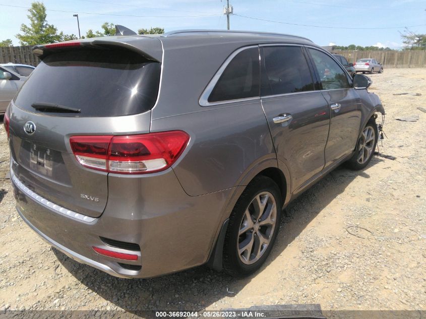 2017 KIA SORENTO SX V6 - 5XYPKDA5XHG255500