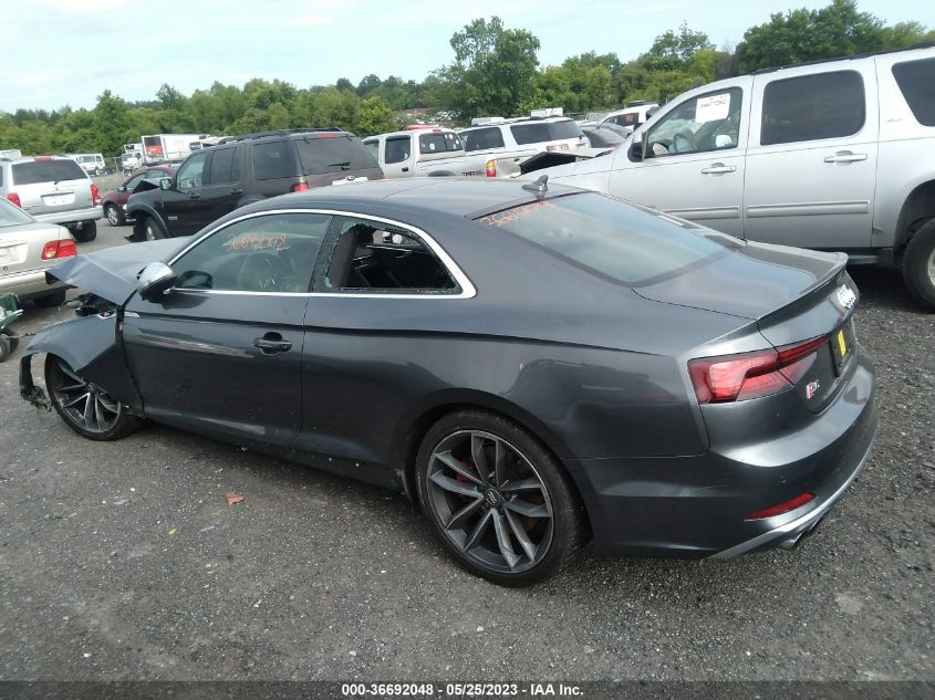 2019 AUDI S5 COUPE PREMIUM PLUS - WAUP4AF57KA088860