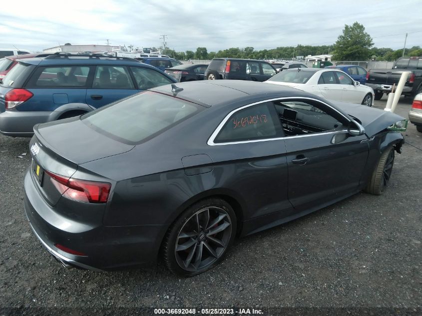 2019 AUDI S5 COUPE PREMIUM PLUS - WAUP4AF57KA088860