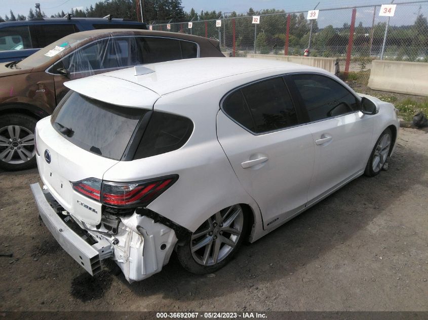 2016 LEXUS CT 200H HYBRID - JTHKD5BH3G2265490