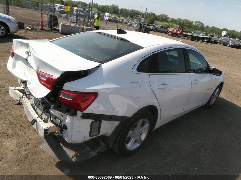 VIN 1G1ZC5ST5LF149730 2020 CHEVROLET MALIBU LS