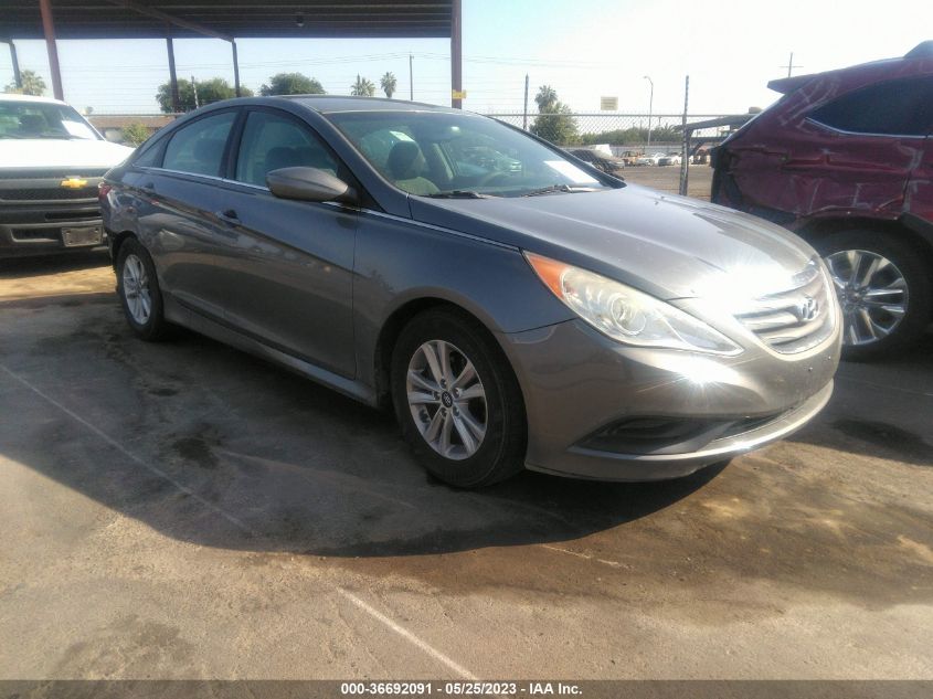 2014 HYUNDAI SONATA GLS - 5NPEB4AC6EH836552