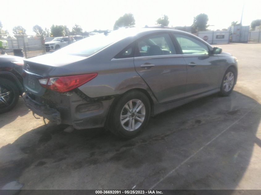 2014 HYUNDAI SONATA GLS - 5NPEB4AC6EH836552