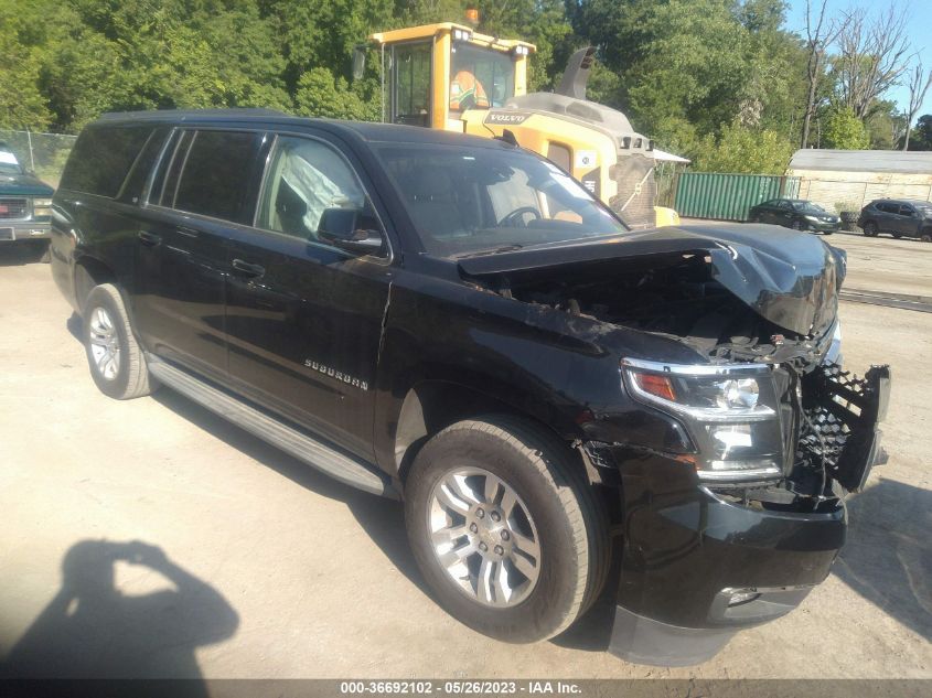 2015 CHEVROLET SUBURBAN LT - 1GNSKJKC1FR594884