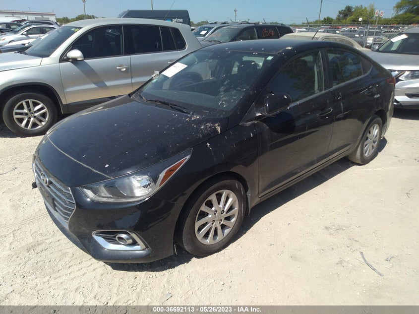 VIN 3KPC24A60ME134683 2021 HYUNDAI ACCENT SEL