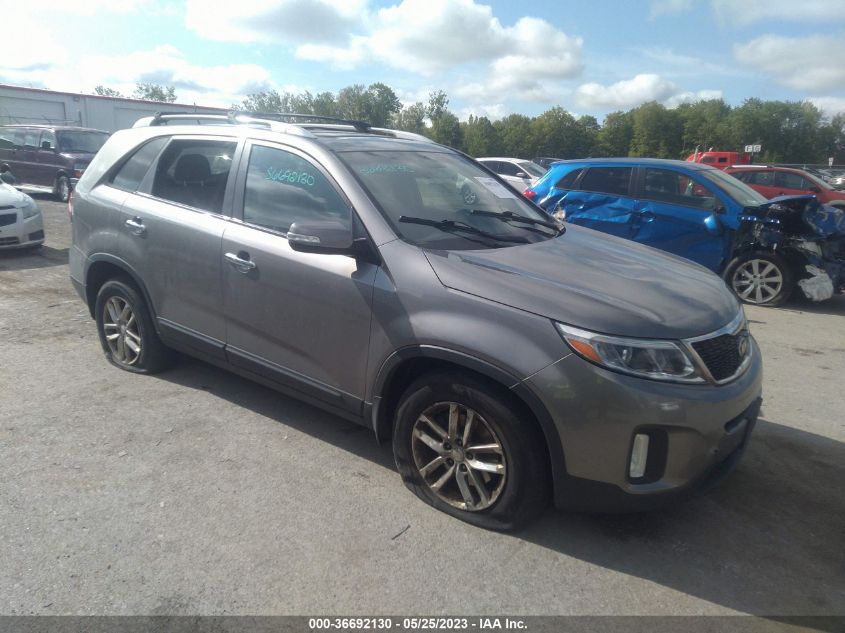 2014 KIA SORENTO LX - 5XYKT3A69EG531879