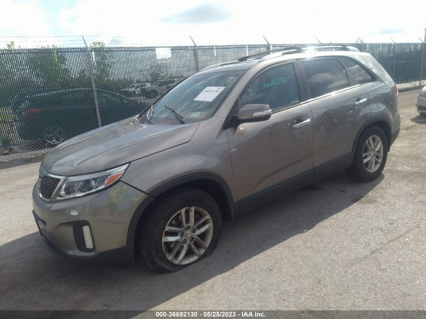 2014 KIA SORENTO LX - 5XYKT3A69EG531879