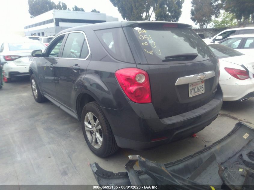 2013 CHEVROLET EQUINOX LS - 2GNALBEK0D1125163