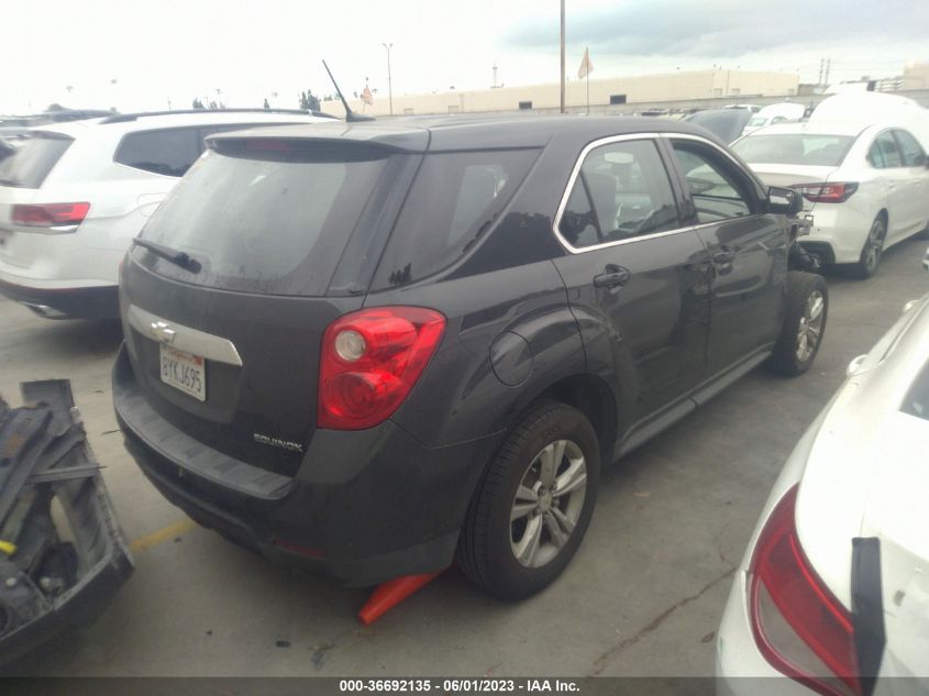 2013 CHEVROLET EQUINOX LS - 2GNALBEK0D1125163