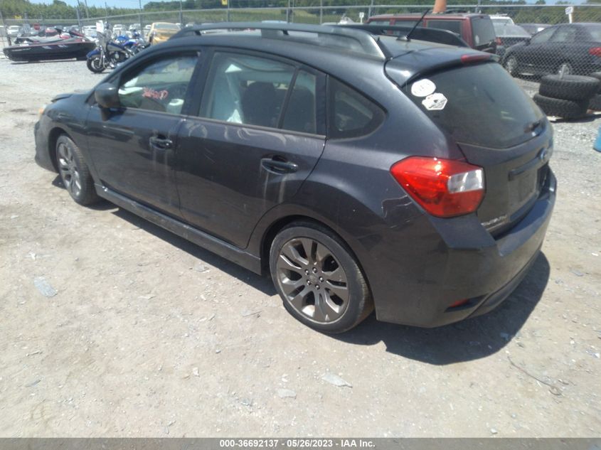 2014 SUBARU IMPREZA WAGON 2.0I SPORT PREMIUM - JF1GPAL65E8320123