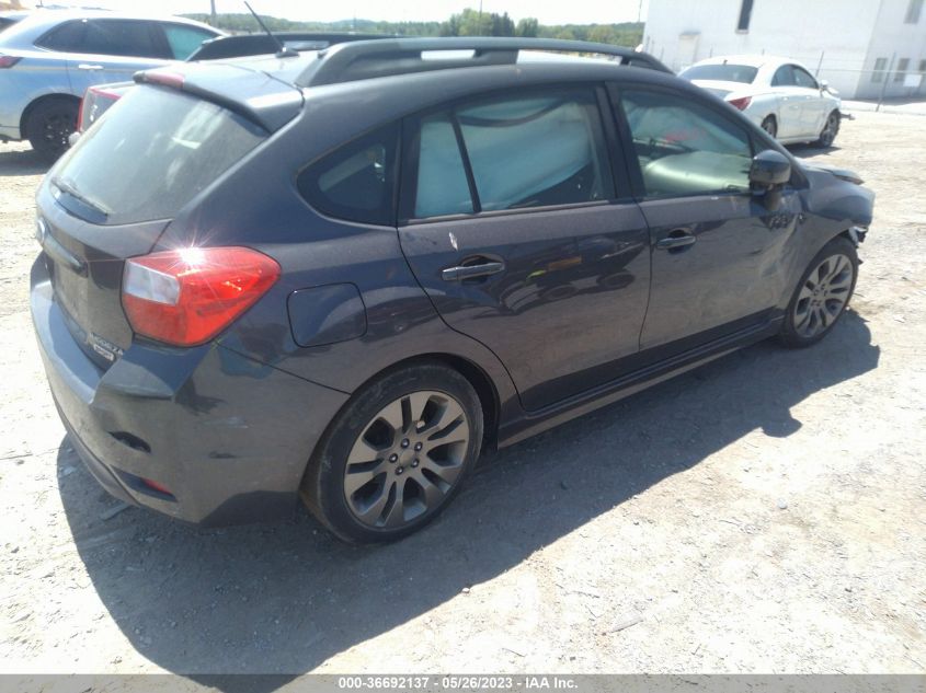 2014 SUBARU IMPREZA WAGON 2.0I SPORT PREMIUM - JF1GPAL65E8320123
