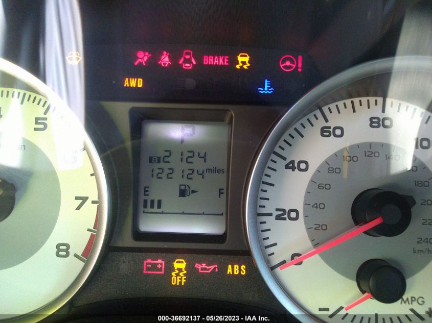 2014 SUBARU IMPREZA WAGON 2.0I SPORT PREMIUM - JF1GPAL65E8320123