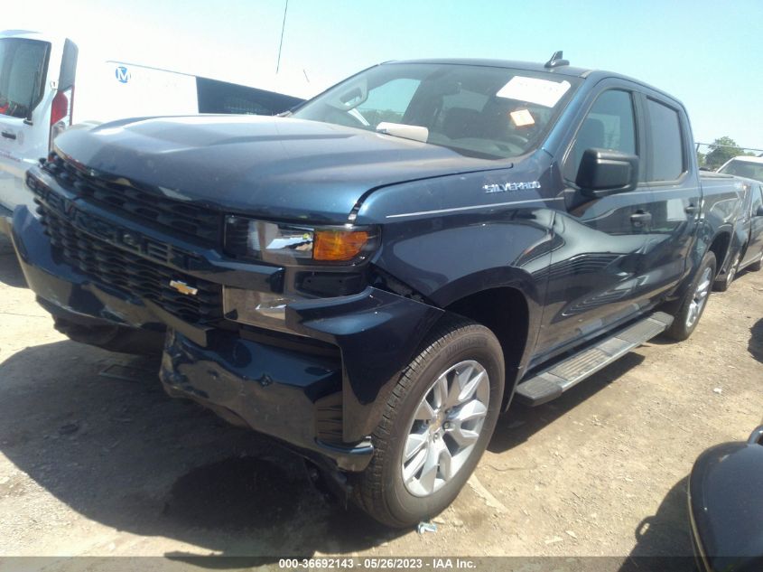 2019 CHEVROLET SILVERADO 1500 CUSTOM - 3GCPYBEH2KG127395