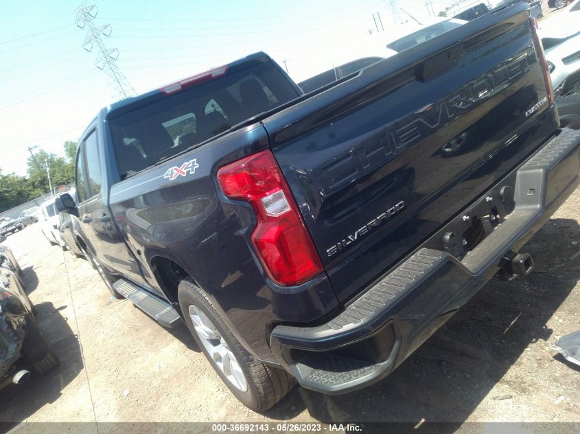 2019 CHEVROLET SILVERADO 1500 CUSTOM - 3GCPYBEH2KG127395