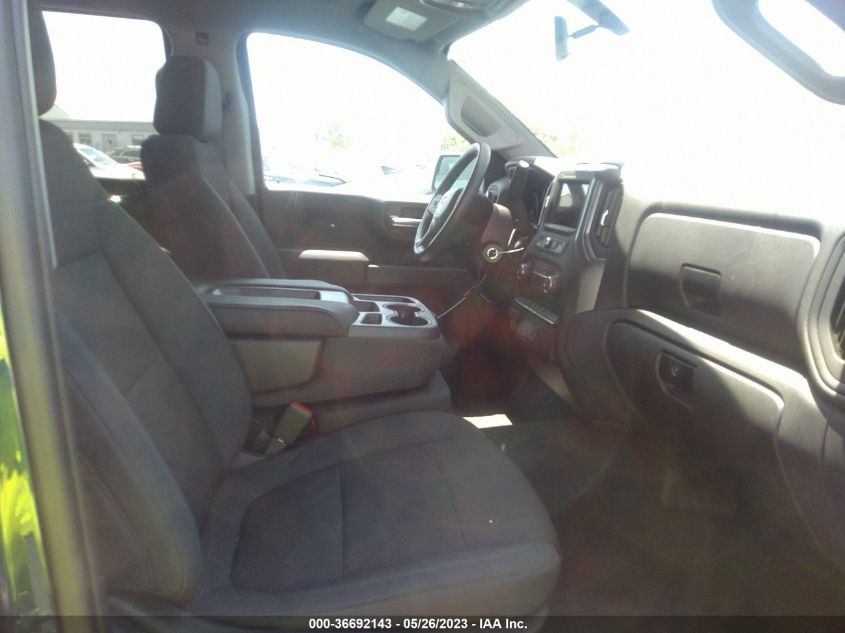 2019 CHEVROLET SILVERADO 1500 CUSTOM - 3GCPYBEH2KG127395
