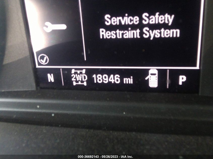 2019 CHEVROLET SILVERADO 1500 CUSTOM - 3GCPYBEH2KG127395