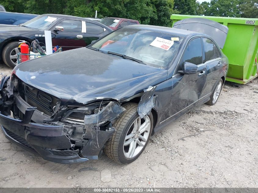 2013 MERCEDES-BENZ C-CLASS C 250 - WDDGF4HB2DA748488