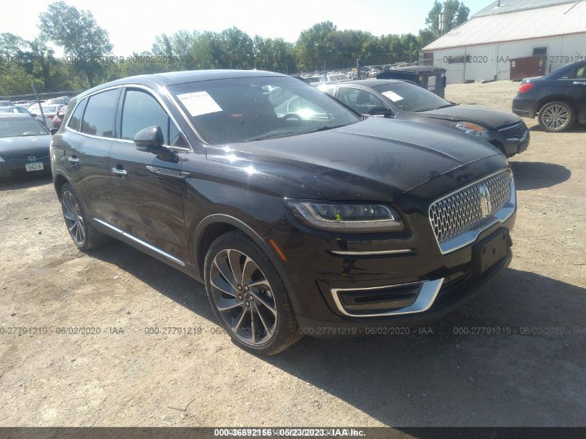 2019 LINCOLN NAUTILUS - 2LMPJ8LP8KBL35351