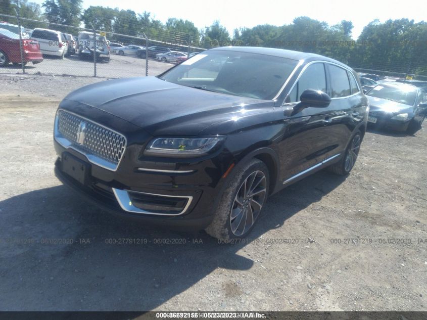 2019 LINCOLN NAUTILUS - 2LMPJ8LP8KBL35351