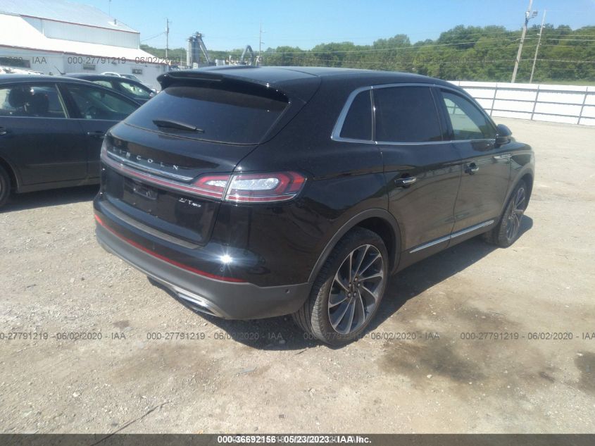 2019 LINCOLN NAUTILUS - 2LMPJ8LP8KBL35351