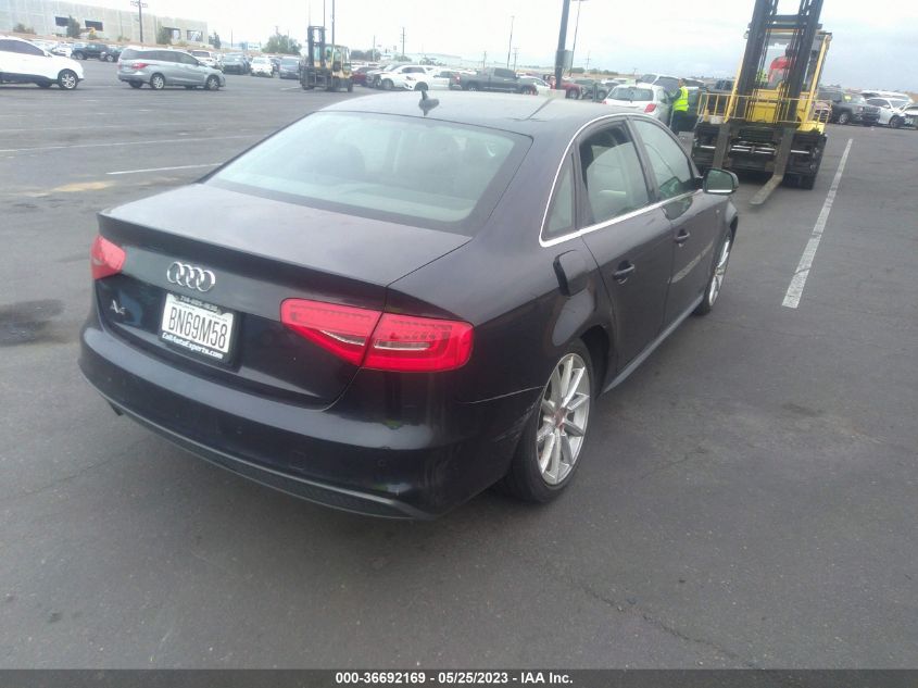 2016 AUDI A4 PREMIUM PLUS - WAUEFAFLXGN011139