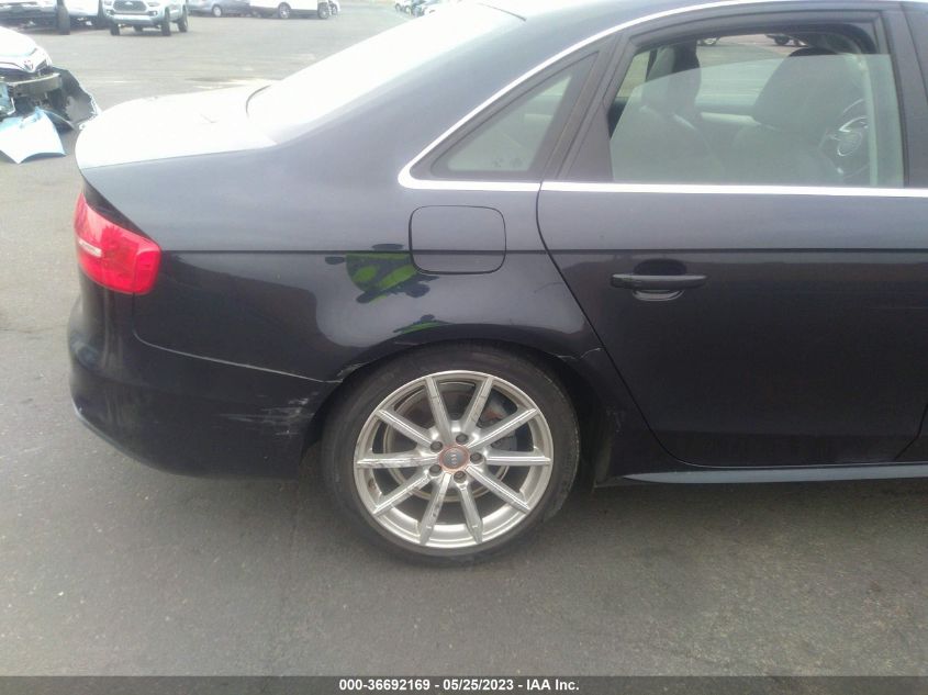 2016 AUDI A4 PREMIUM PLUS - WAUEFAFLXGN011139