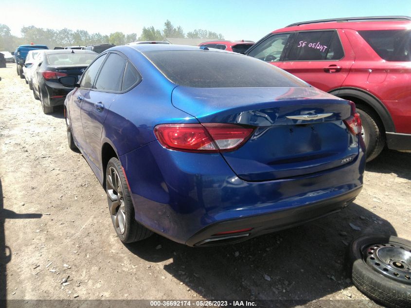 2015 CHRYSLER 200 S - 1C3CCCBB6FN566460